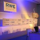 Dekorace tiskov konference RWE