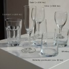 Skleniky a sklenice